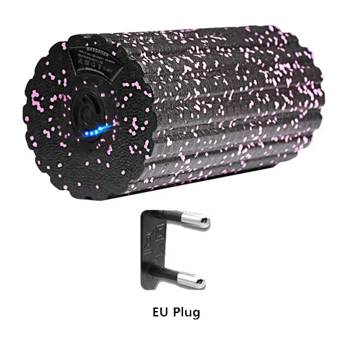 4-Speed Electric Yoga Massage Roller for Muscle Recovery and Relaxation - Image 2