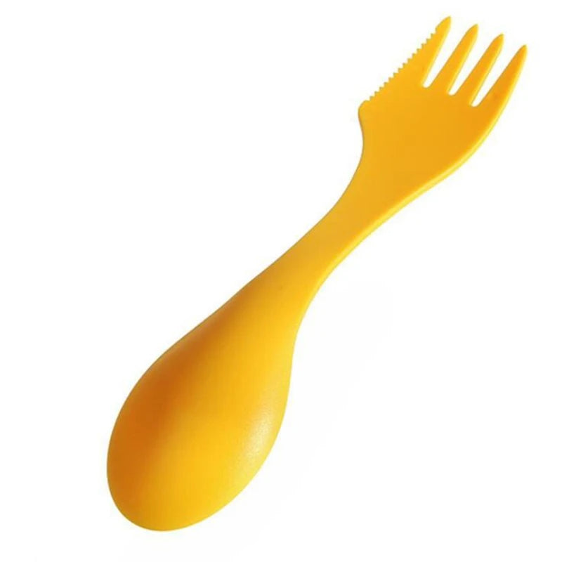 Portable Heat Resistant Camping Tableware Set: Spoon, Fork, Knife & Spork – Ideal for Outdoor Camping & Picnics - Image 7